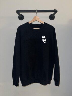 Black White The Exorcist Horror Classic Movie Film 70s Crewneck Sweatshirt